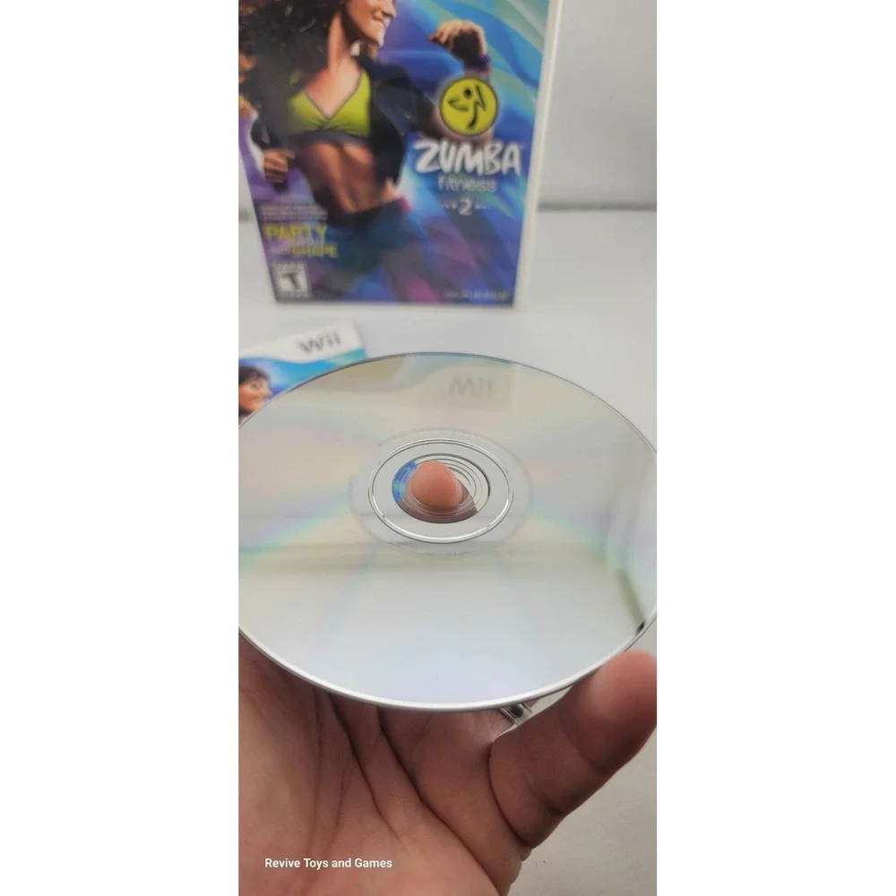 Zumba Fitness 2 (Nintendo Wii, 2011) CIB Complete Tested and Working Great Cond.
